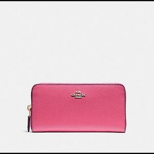 Coach Accordion Zip Wallet